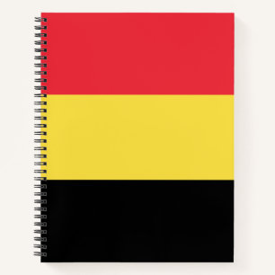 Belgian Flag Notebook