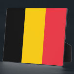 Belgian Flag Plaque<br><div class="desc">Add a distinguished touch to your home or office decor with our exclusive plaque featuring the flag of Belgium! Crafted with meticulous attention to detail, this plaque is more than just a decorative item; it’s a celebration of Belgium’s vibrant culture and history. The striking design prominently showcases the iconic Belgian...</div>