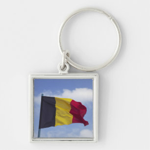 Belgian flag RF) Keychain