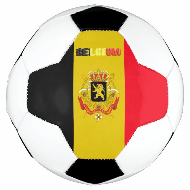 Belgian flag soccer ball (Front)
