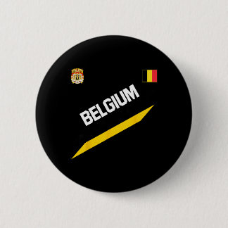 Belgian Football Soccer Ball Travel Jersey Allez L 2 Inch Round Button