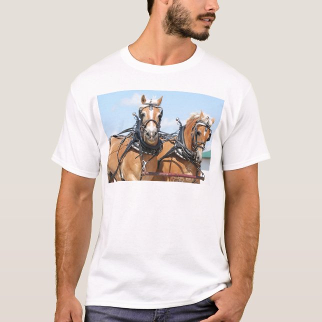 Belgian Horses T-Shirt (Front)