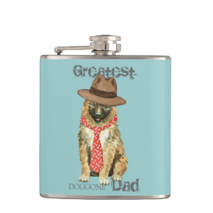 Belgian Laekenois Dad Hip Flask