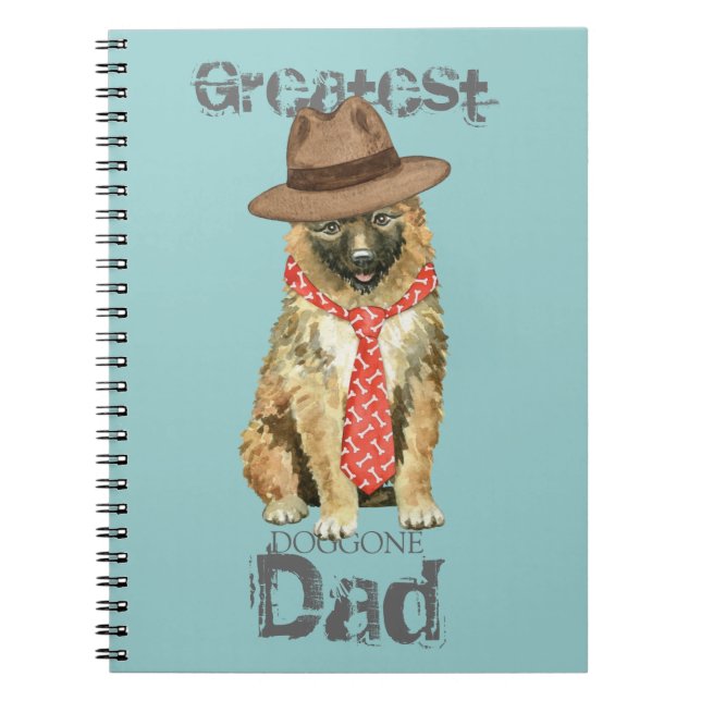 Belgian Laekenois Dad Notebook (Front)