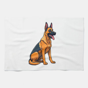 Belgian Malinois (1) Kitchen Towel