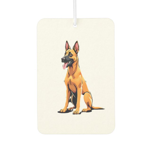 Belgian Malinois (3) Air Freshener (Front)