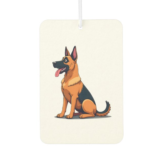 Belgian Malinois (6) Air Freshener (Front)