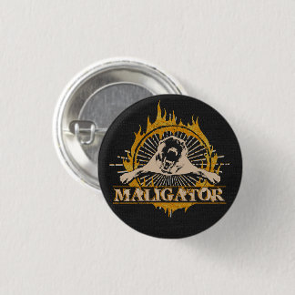 Belgian Malinois - Belgian shepherd -Maligator 1 Inch Round Button
