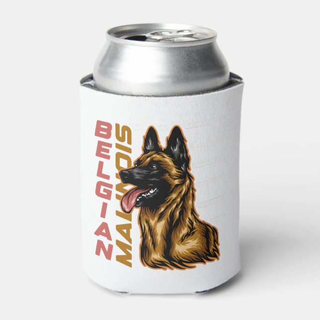 Belgian Malinois   Can Cooler (Can Front)