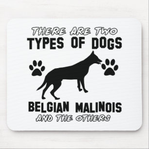 Belgian Malinois dog designs Mouse Pad