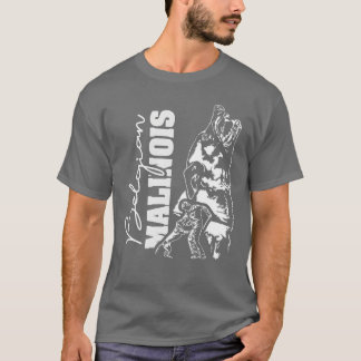 Belgian Malinois dog portrait dog sport retro frie T-Shirt