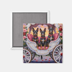 Belgian Malinois Dog Valentine's Day Magnet