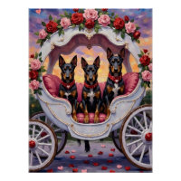 Belgian Malinois Dog Valentine's Day