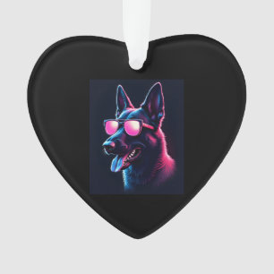 Belgian Malinois Dogs Belgian Malinoiss T-Shirt Ornament