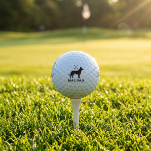 Belgian Malinois Golf Dad Titleist Pro V1 Ball