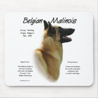 Belgian Malinois History; All about Malinois Mouse Pad