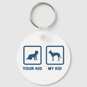 Belgian Malinois Keychain