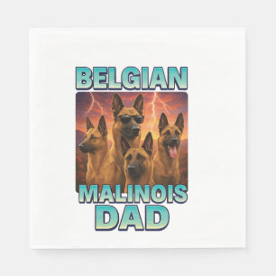 Belgian Malinois Napkin