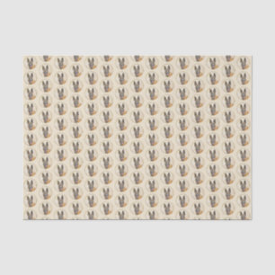 Belgian Malinois Painting - Cute Original Dog Art Tissue Paper