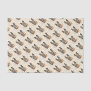 Belgian Malinois Painting - Cute Original Dog Art Tissue Paper