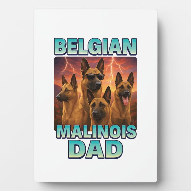 Belgian Malinois Plaque (Front)