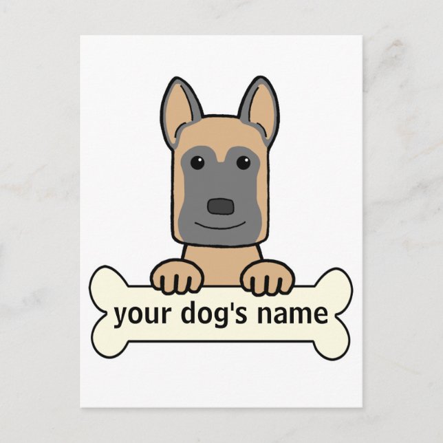 Belgian Malinois Postcard (Front)