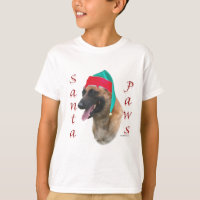 Belgian Malinois Santa Paws;Santa Belgian Malinois