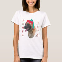 Belgian Malinois Santa Paws;Santa Belgian Malinois