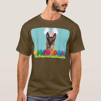 Belgian Malinois w Bunny Ears T-Shirt
