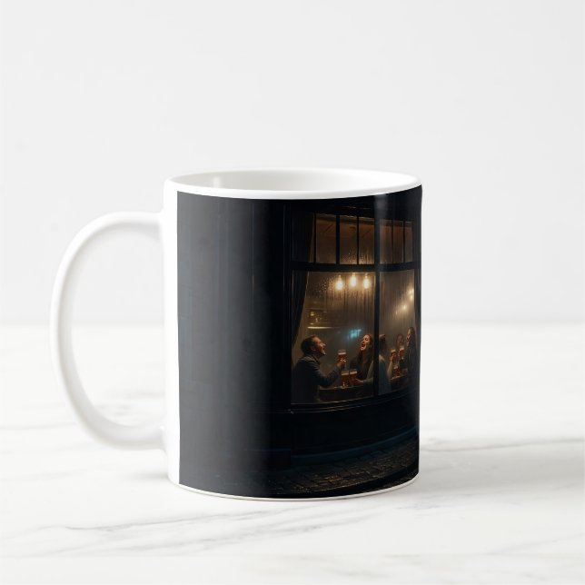 Belgian Pub Evening Warmth Keepsake Mug (Left)