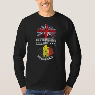 Belgian Roots Immigrant Ancestry Great Britain Bel T-Shirt