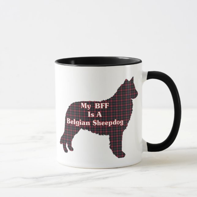 Belgian Sheepdog BFF Mug (Right)