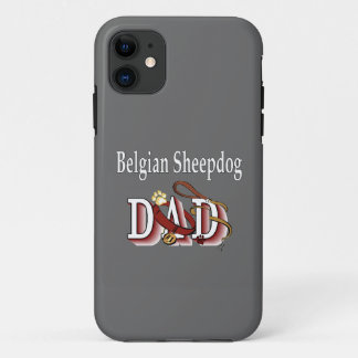 Belgian Sheepdog Dad iPhone 11 Case