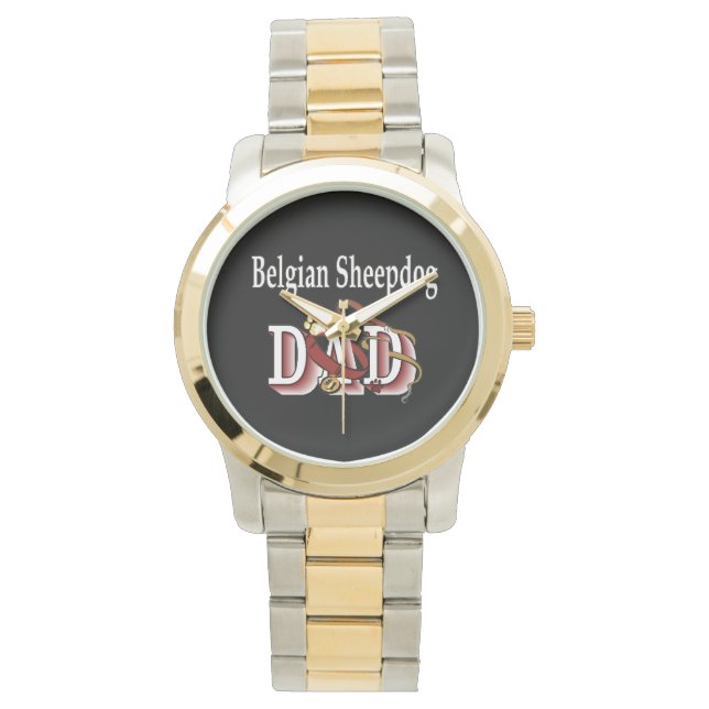 Belgian Sheepdog Dad Watch (Front)