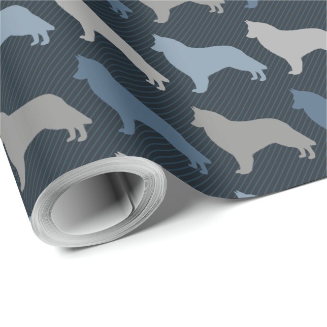 Belgian Sheepdog Wrapping Paper (Roll Corner)