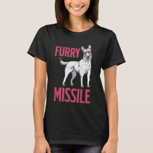 Belgian Shepherd FURRY MISSLE Malinois Dog Owner T-Shirt