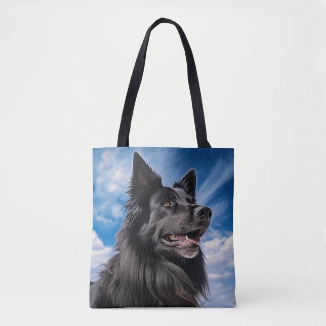 Belgian Shepherd Groenendael Tote Bag (Front)