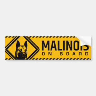 Belgian shepherd - Malinois Bumper Sticker