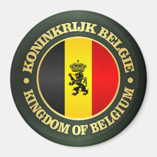 Belgian State Ensign Magnet