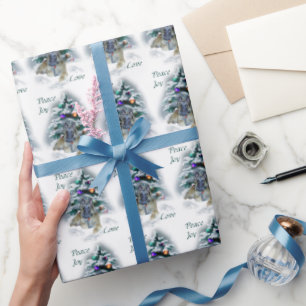 Belgian Tervuren Christmas Wrapping Paper