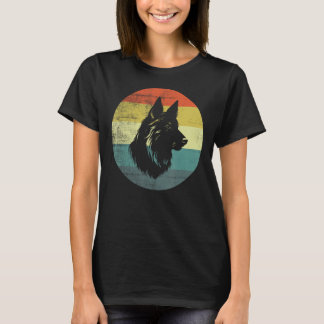 Belgian Tervuren Dog Retro Style T-Shirt
