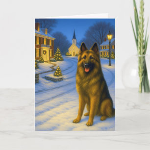 Belgian Tervuren Holiday Card