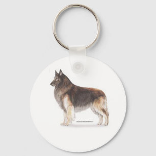 Belgian Tervuren Keychain