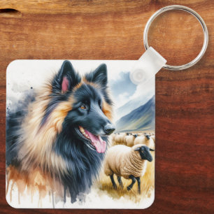 Belgian Tervuren Keychain