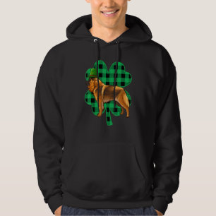 Belgian Tervuren Leprechaun St Patricks Day Lucky  Hoodie