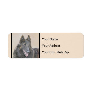 Belgian Tervuren Painting - Cute Original Dog Art