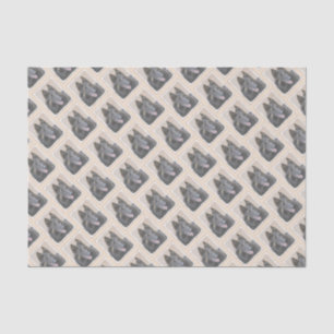 Belgian Tervuren Painting - Cute Original Dog Art Tissue Paper