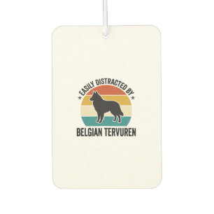 Belgian Tervuren Vintage Dog Lover Shirt Design_1 Air Freshener