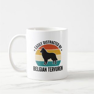 Belgian Tervuren Vintage Dog Lover Shirt Design_1 Coffee Mug