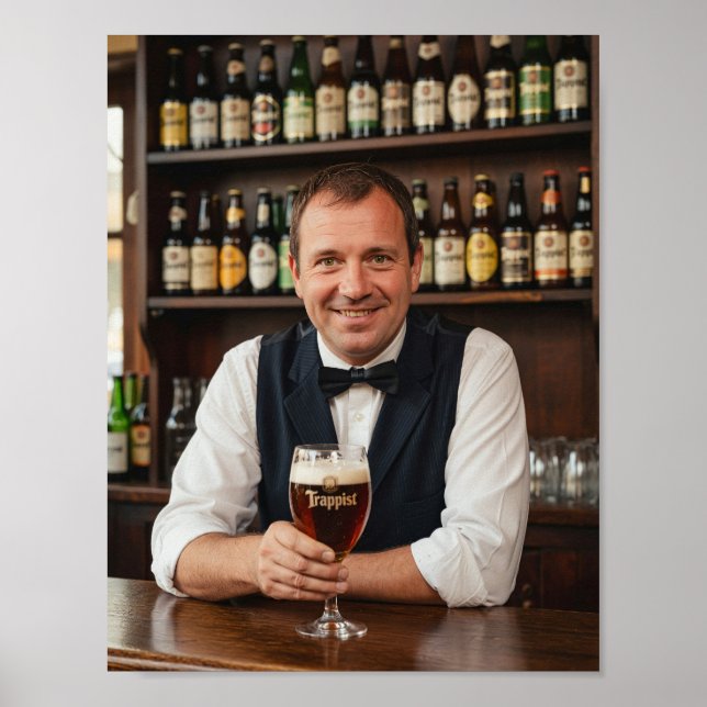 Belgian Trappist Tavern Welcome Poster (Front)